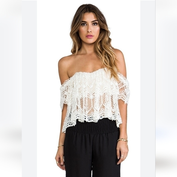 Stone Cold Fox Moroccan Holy Tube Ivory/Nude - Picture 1 of 9